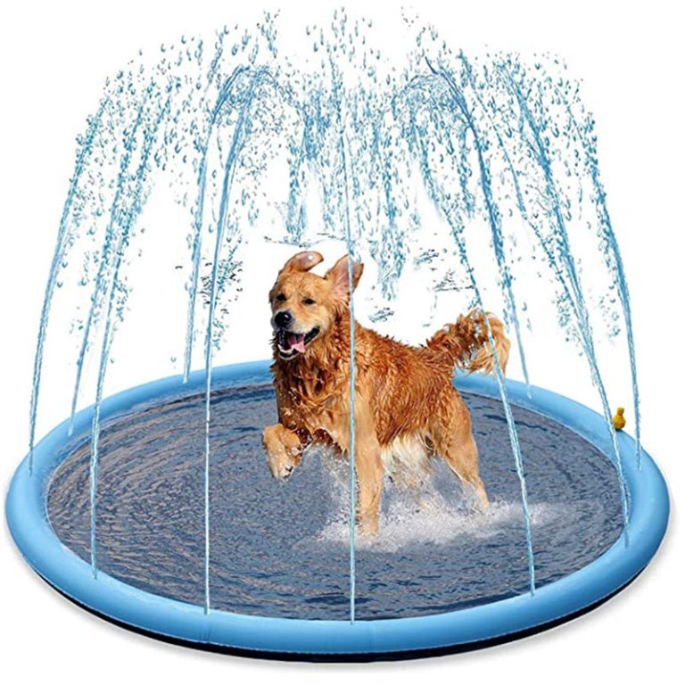 WoofSplash – Refreshing Dog Sprinkler Pad – lovehappypets